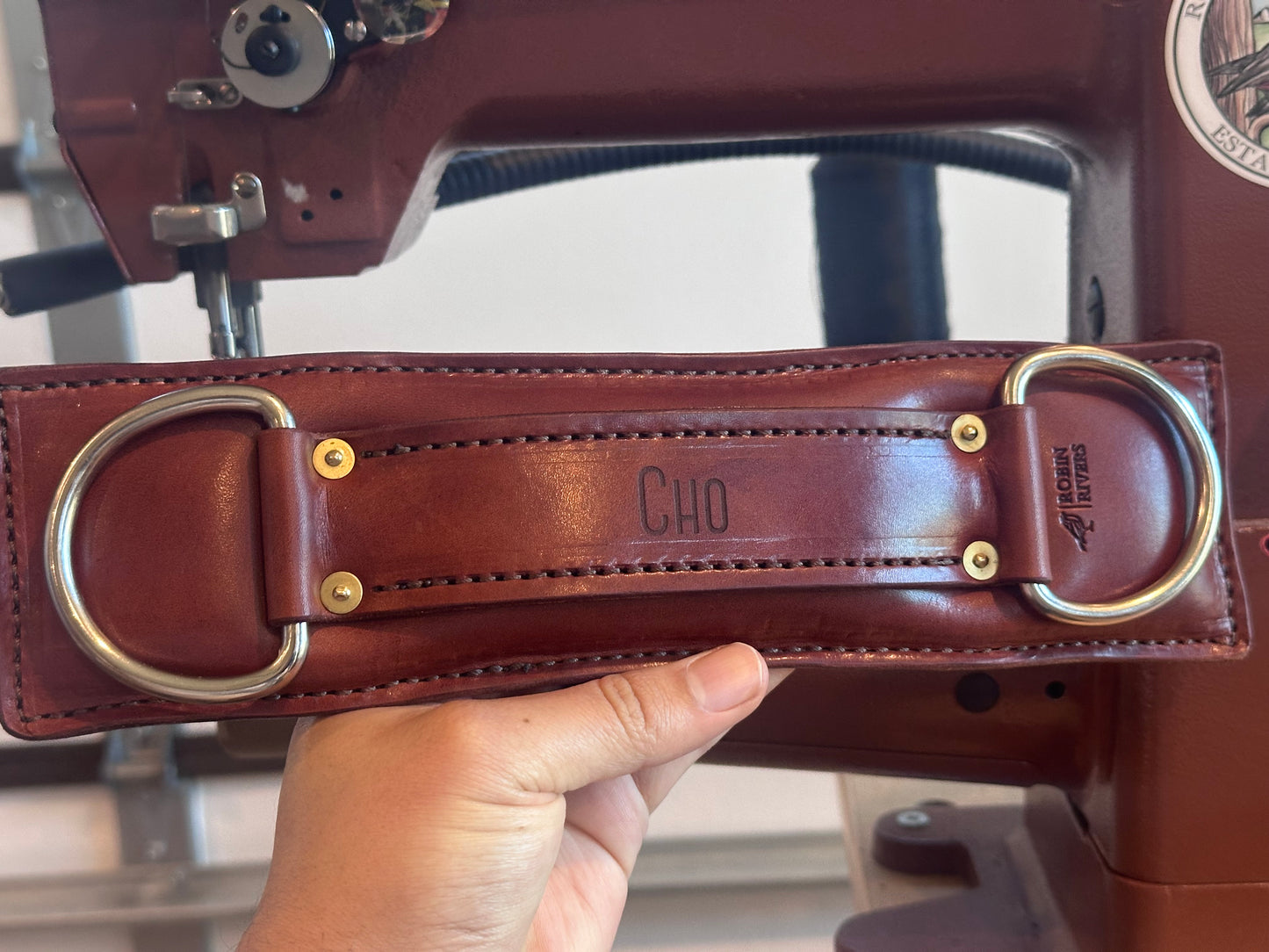 Leather Gear Strap