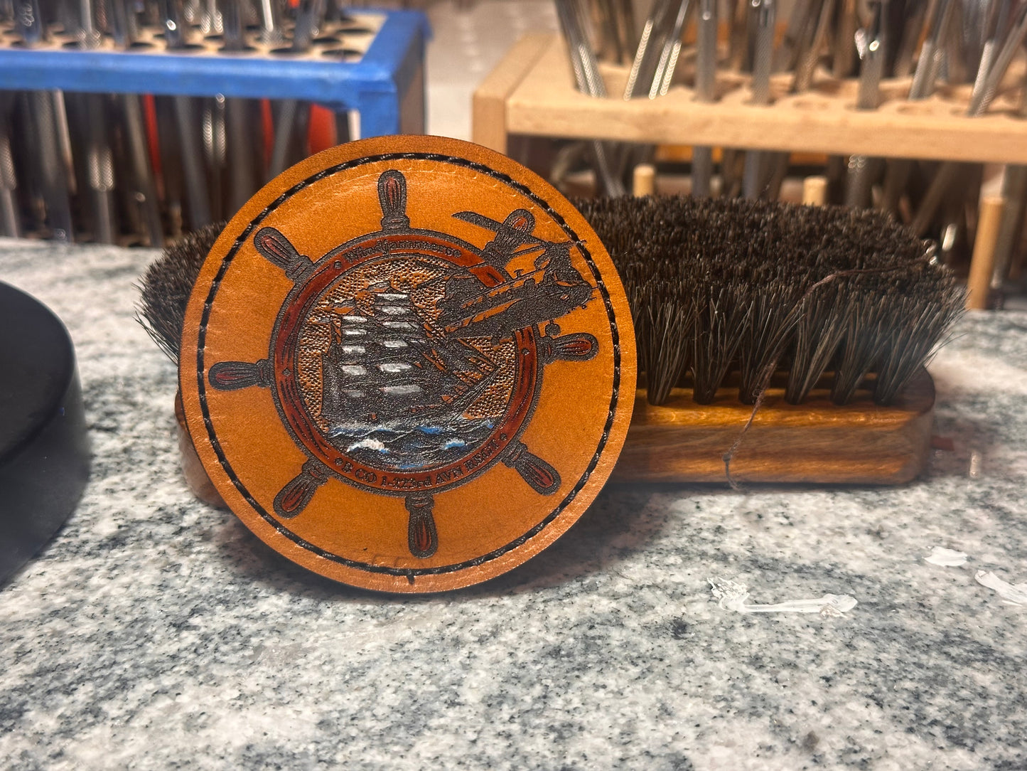 B Co 1-223rd "Windjammers" hat patches